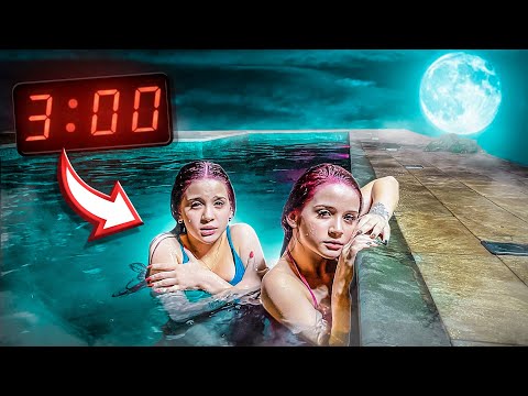 ENTRAMOS NA PISCINA AS 03 HORAS DA MANHÃ!!