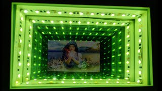 How to Make An Magical LED Illusion Mirror | diy led Infinity Mirror