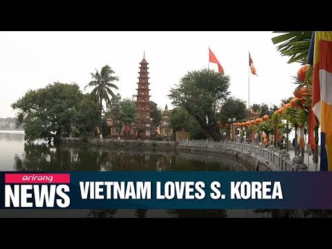 Three out of 4 people in Vietnam say they like South Korea