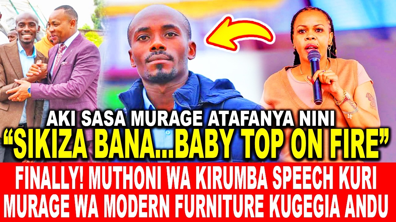 FINALLY! MUTHONI WA KIRUMBA SPEECH KURI GIBSON MURAGE WA MODERN FURNITURE KUGEGIA ANDU