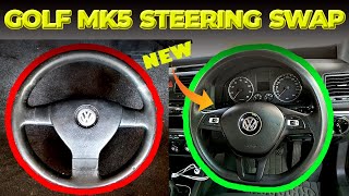 Steering Wheel Upgrade | VW Golf/Jetta Mk5
