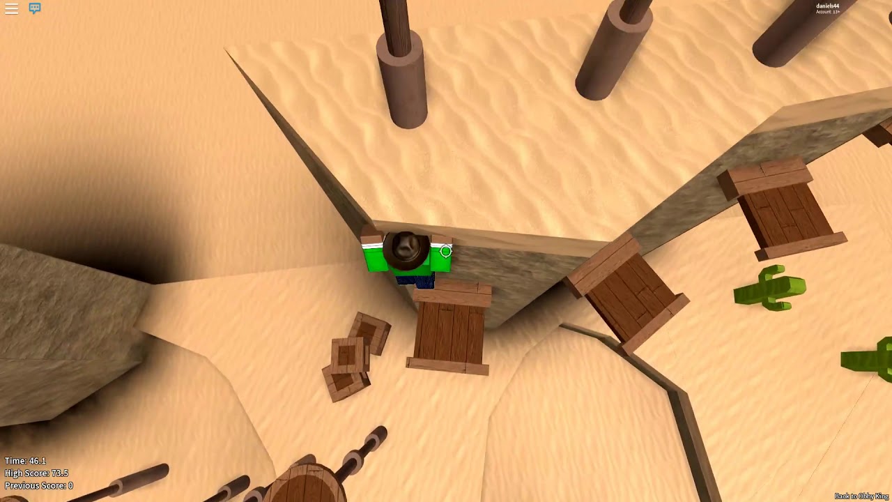ROBLOX Obby King - Raging Sands Obby (Perfect Run) - YouTube