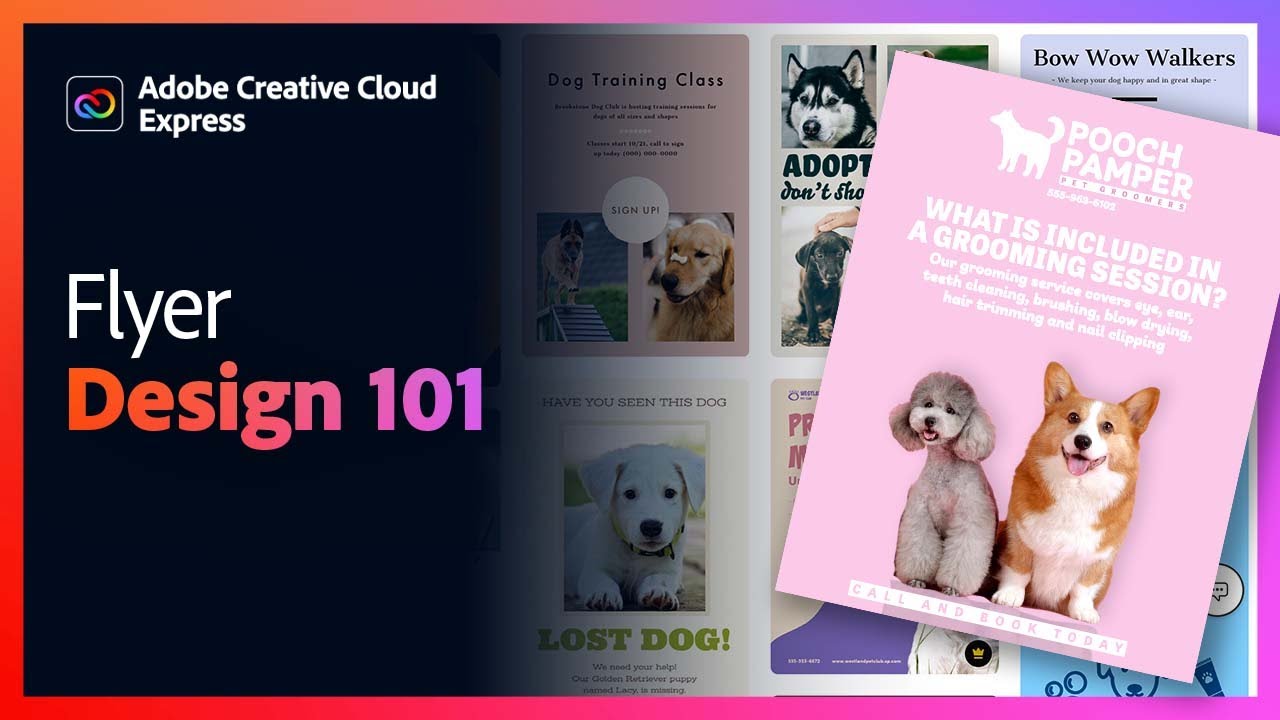 How to Design a Flyer | Adobe Creative Cloud Express