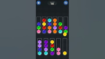 ball sort game @kk Gamer 532🔥 Level 108💯 short game video
