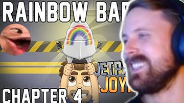 Forsen Reacts - 🌈RAINBOW BARRY🌈 - Jetpack Joyride Shorts - Chapter 4 🚀💥 #JetpackJoyride
