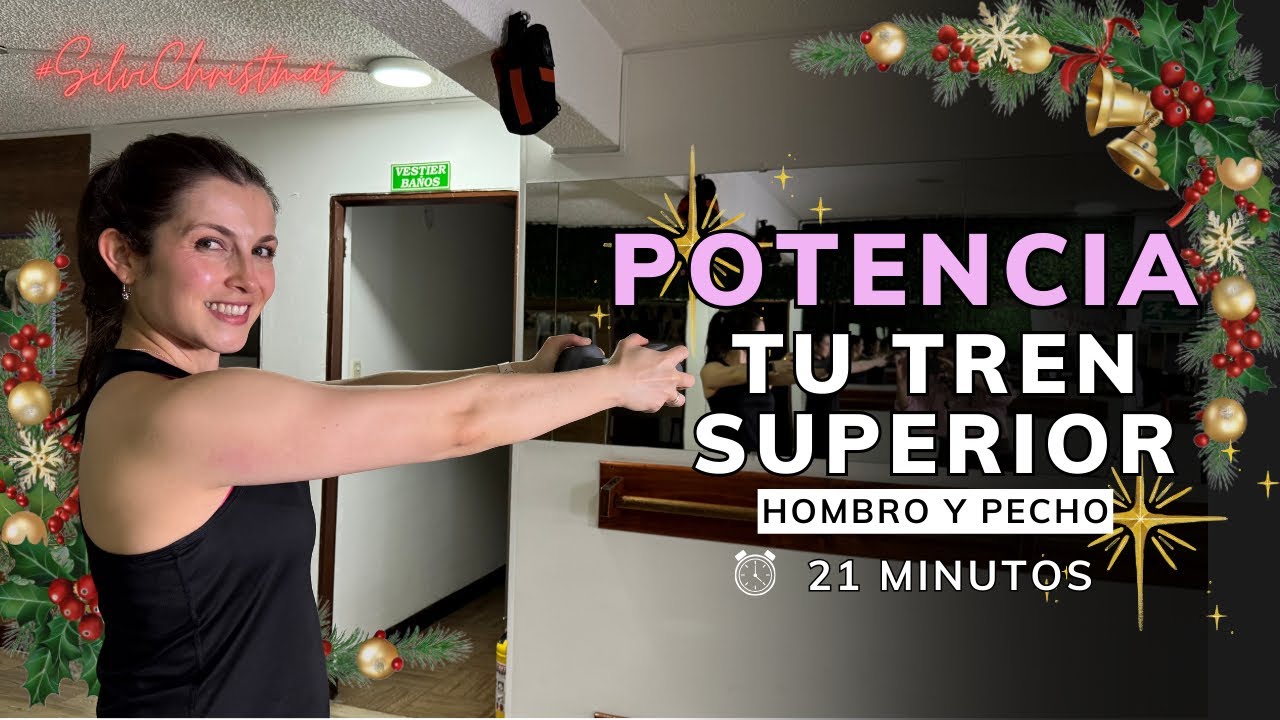 FORTALECE HOMBRO Y PECHO 💪🏻 | 21 Minutos 