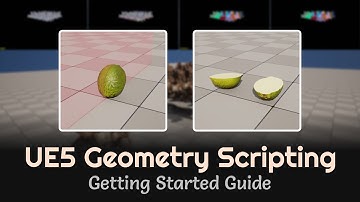 Getting Started with Unreal Engine 5 Geometry Scripting (Displacements, Nanite Baking, Collisions)