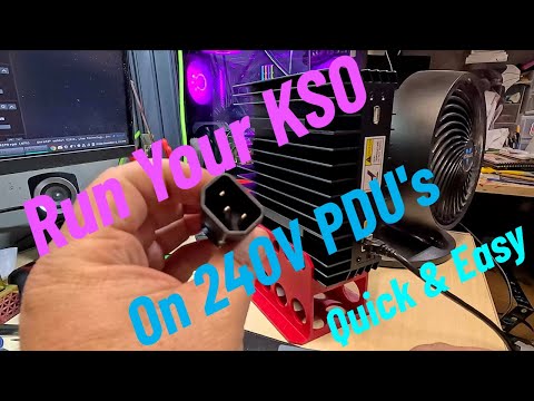 KS0 240V Power Adapter For PDU's
