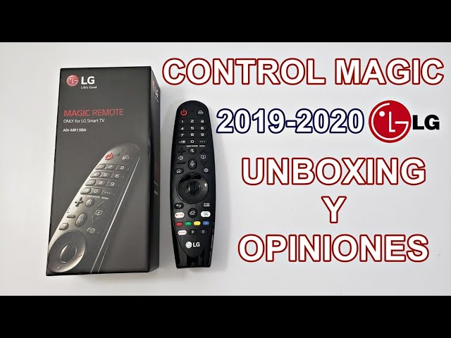 Control Magic LG 2019 - 2020: Unboxing, configuración y Opiniones