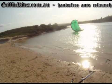 Hands Free Auto Relaunch Kite Surfing
