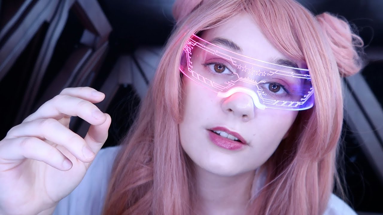 ASMR💤FALL ASLEEP IN THE DREAM POD💤SCIFI ROLEPLAY💤USELESS QUESTIONS, BREATHING, TYPING, SPACE NOISE