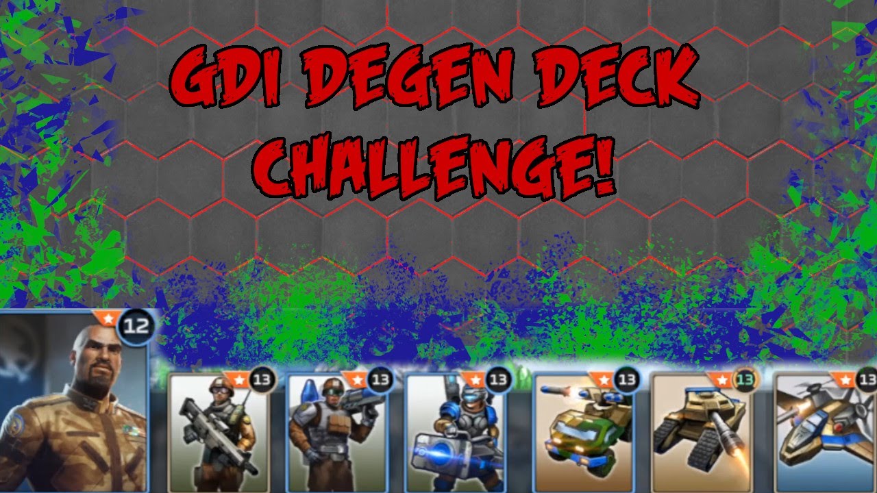 Gdi Riflemen Rivals C&C Rivals: GDI Degenerative Challenge! - YouTube