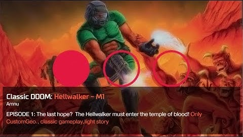 Doom SnapMap - Classic DOOM: Hellwalker - M1