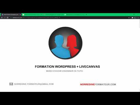 1 Mise en page simple Wordpress + livecanvas  Ep01
