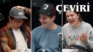 Stranger Things 5. Sezon senaryo okumasında komik anlar! Türkçe Altyazılı