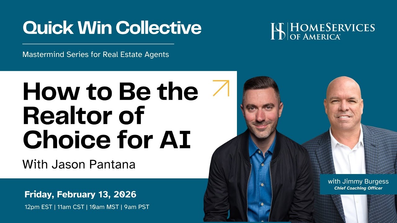 How to Be the Realtor of Choice for AI