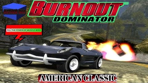Burnout Dominator Aether Sx2:Galaxy A51:American Classic Road Rage-Emulator Andriod Ps2