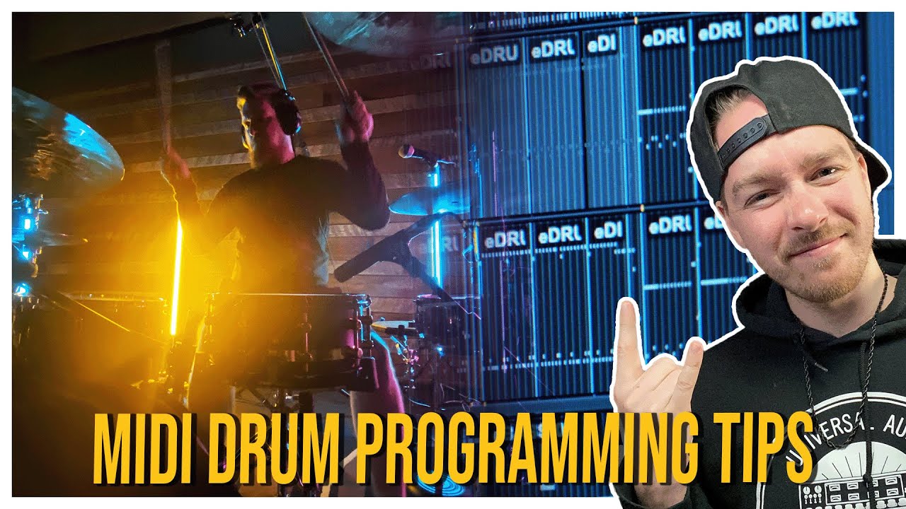 Tips to make programmed MIDI Drums sound REAL - YouTube