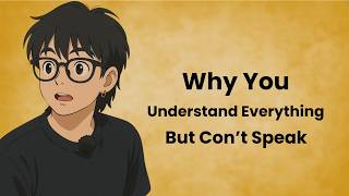 Why Understand Everything But Can't Speak || Graded Reader || Improve Your English