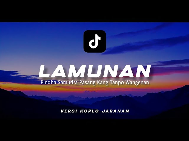 Pindo Samudro Pasang Kang Tanpo Wangenan - Koplo - Lirik ~ class=