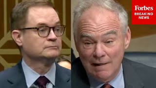 Tim Kaine Asks HHS Nom Point Blank: Have You Spoken To Trump Or RFK Jr. About Repealing Obamacare?
