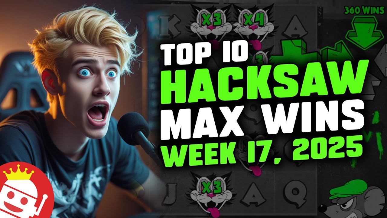 🔥 TOP 10 HACKSAW GAMING MAX WINS OF WEEK 17 / 2025 | REAL PLAYER WINS ...