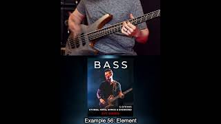 BASS 5-String Etudes, Riffs, Songs &amp; Exercises Ex 56 #shorts