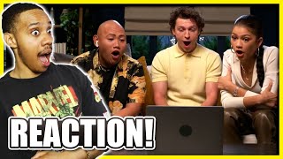 Tom Holland Zendaya & Jacob React To Spider-Man No Way Home TRAILER 2 | REACTION!