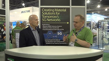 IMS2018-Rogers Corp. John Hendricks explains PCB requirements for 5G