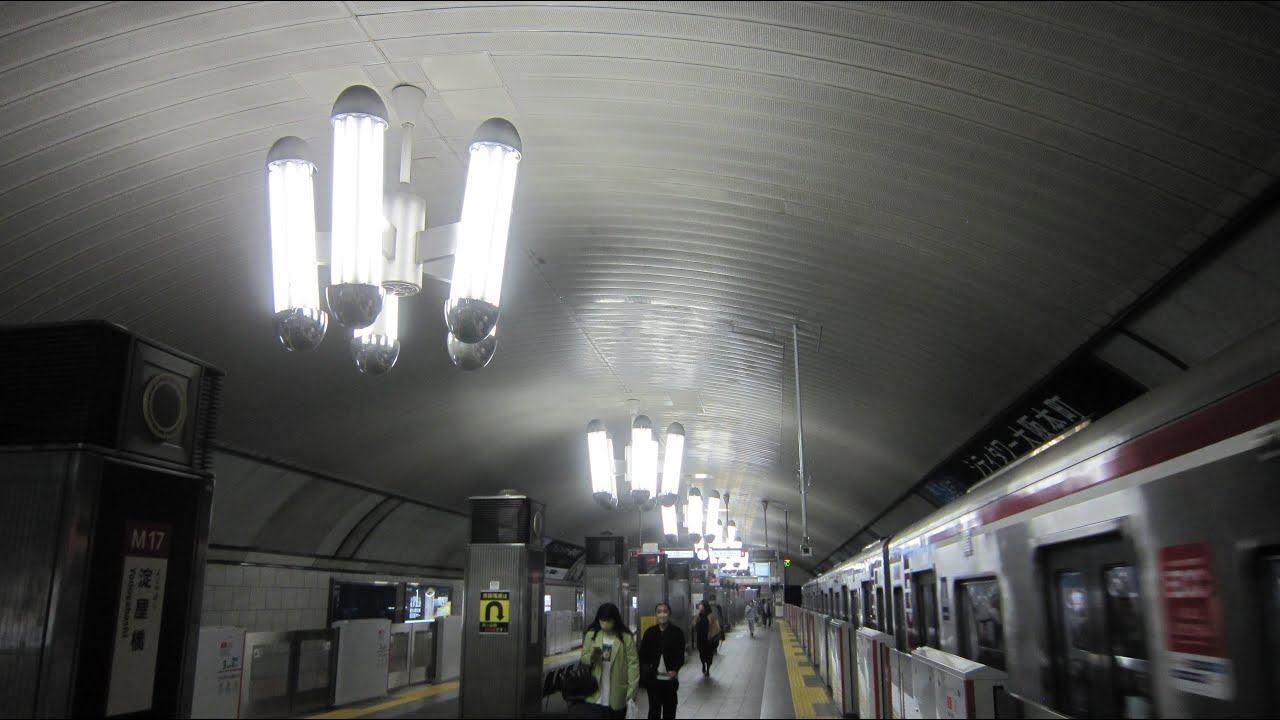 〈Someday on a Station〉大阪メトロ御堂筋線 淀屋橋駅のシャンデリアを眺める - YouTube
