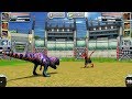 Jurassic park builder jurassic tournament android gameplay  rajasaurus vs utahraptor