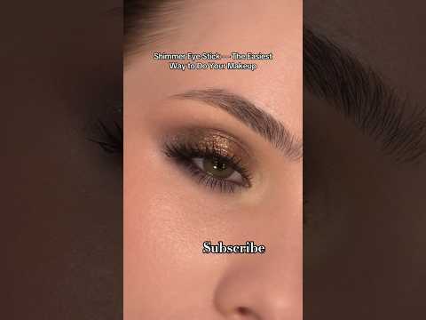 أسهل طريقة لعمل ظلال العيون الذهبية للعيون الكبيرة مكياج عيون دروس مكياج مكياج شورتات 