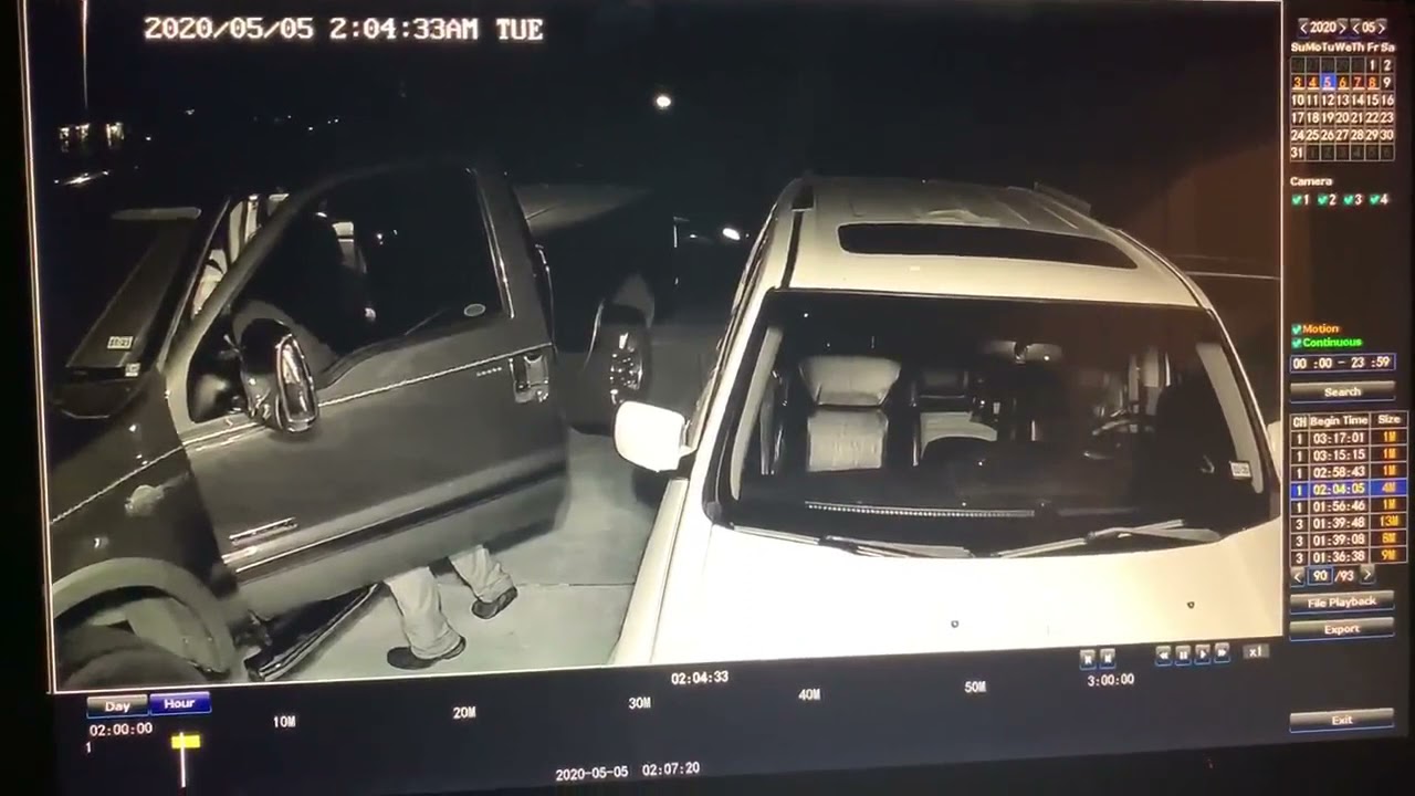 Попытка угона автомобиля