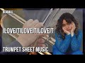 Trumpet Sheet Music: How to play iloveitiloveitiloveit by Bella Kay