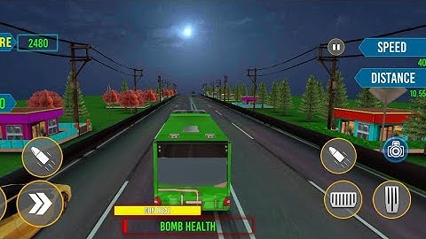 Army Bus Robot Car Game 3D #3 Car Racing Night Gameplay Video 2022 Lkl Crazy 1