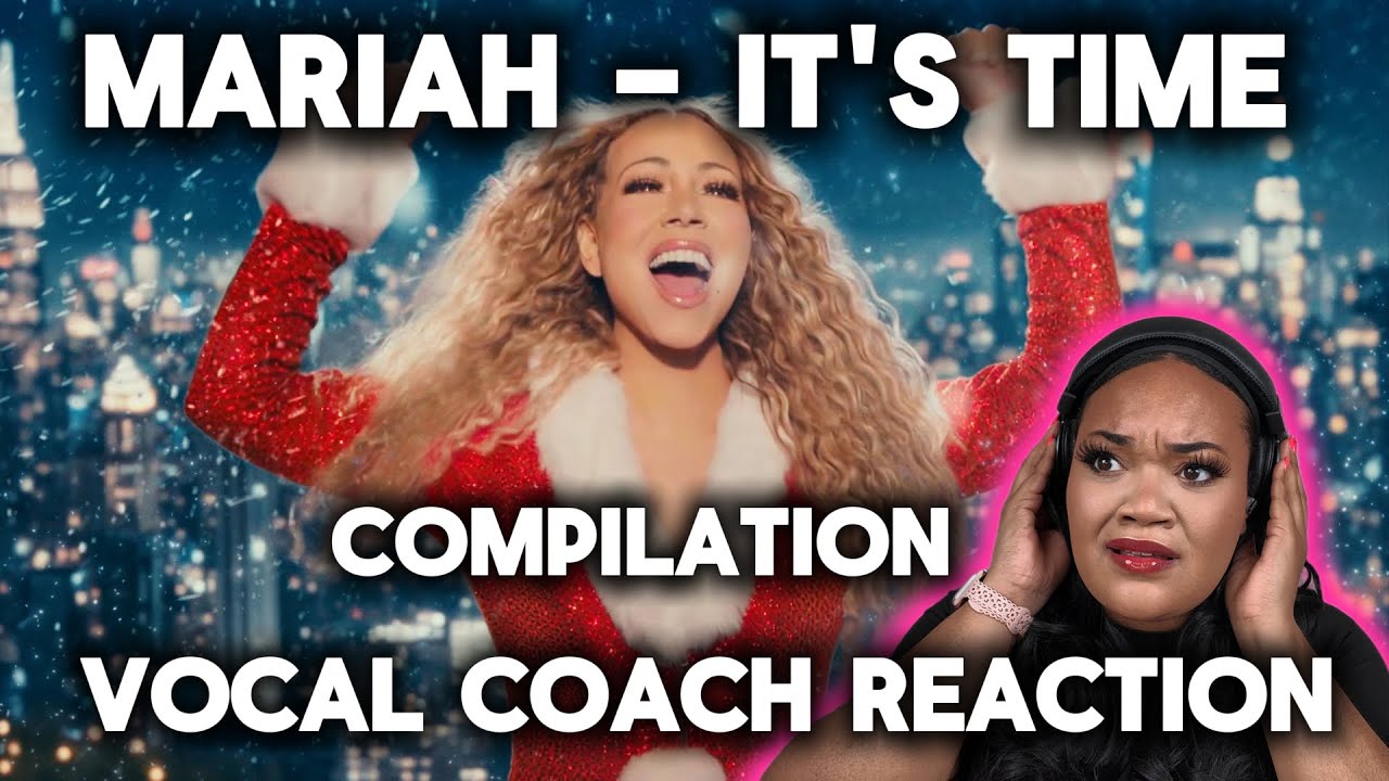 Mariah Carey - It's Time!!!! (2025) Vocal Coach Reaction
