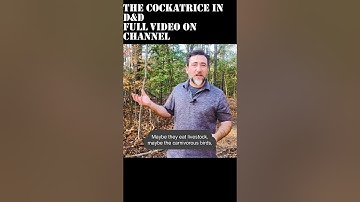 Using cockatrices in D&D part 3 #DND #DNDmonsters #Dmtips #encounterideas