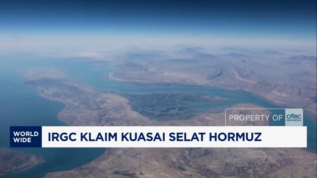 IRGC Iran Klaim Kuasai Selat Hormuz