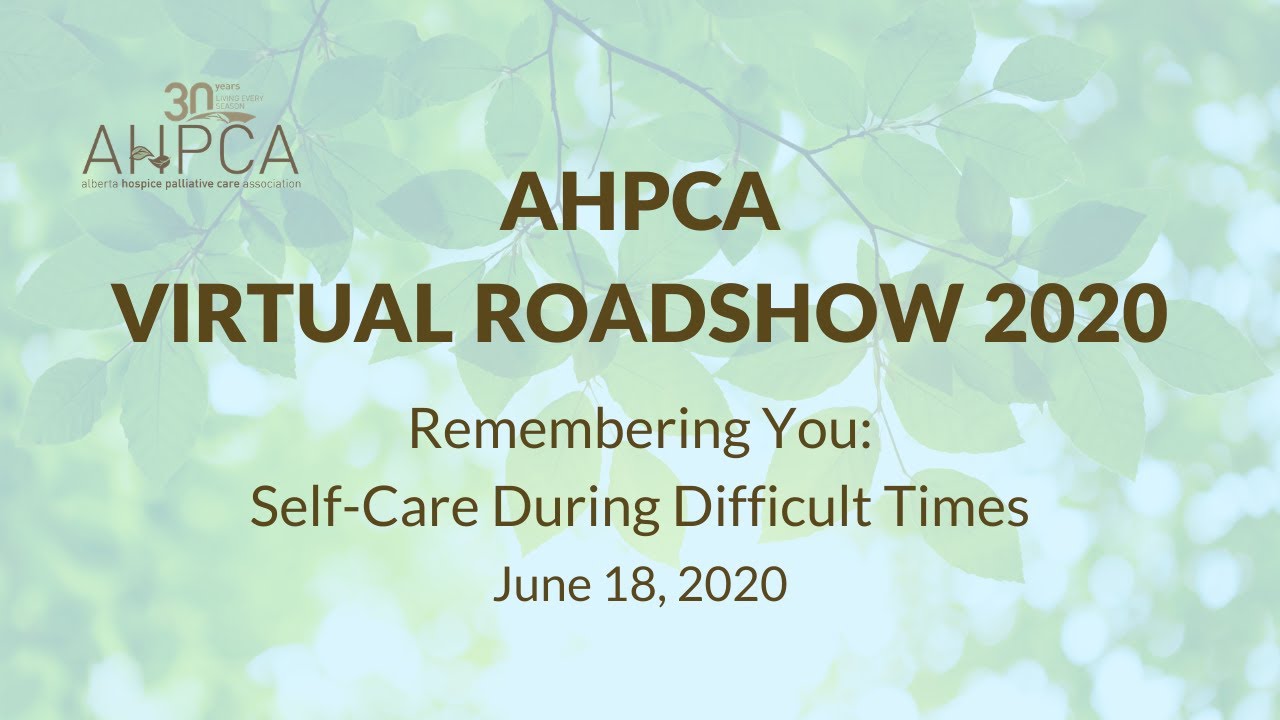 AHPCA Virtual Roadshow June 18, 2020