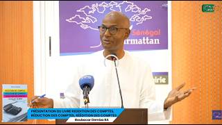 Présentation du livre REDDITION DES COMPTES RÉDUCTION DES COMPTES - Boubacar Demba BA