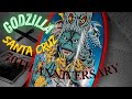 official GODZILLA X SANTA CRUZ skateboard OUT NOW