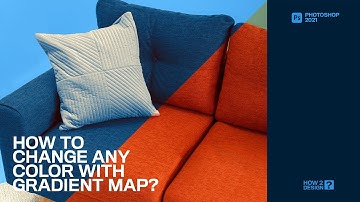 How to use Gradient map to change any colour