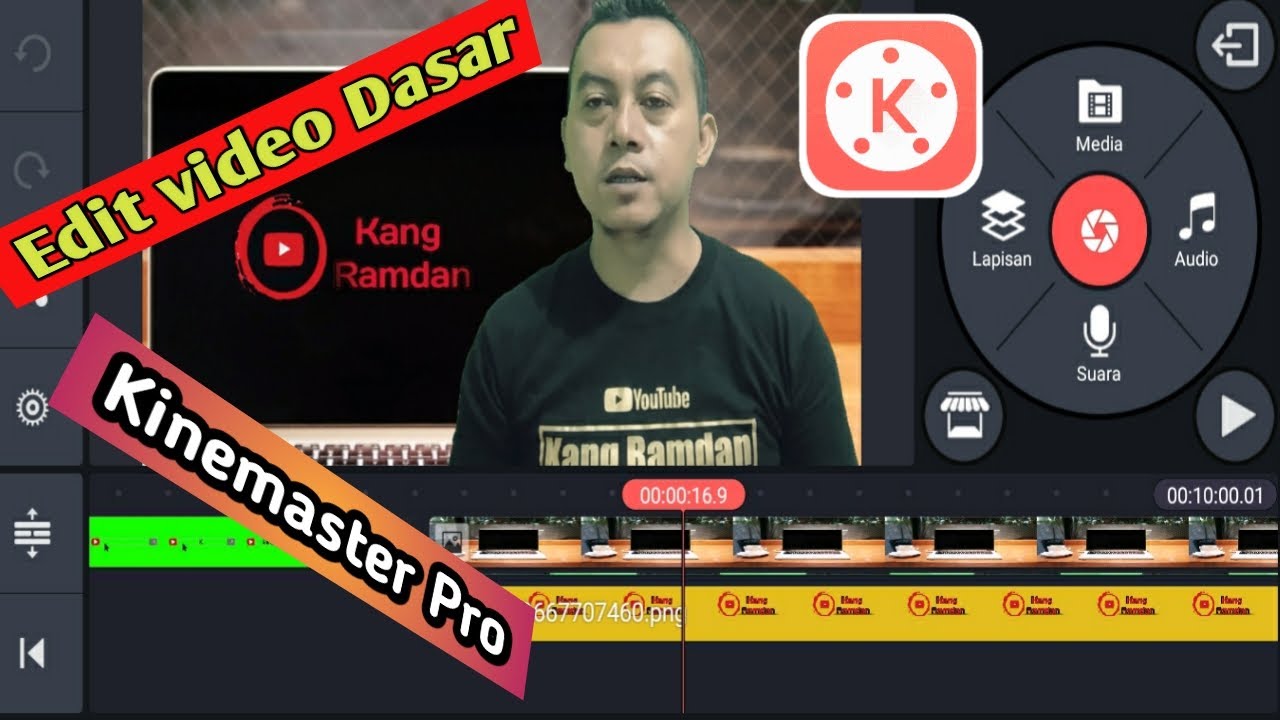 CARA EDIT VIDEO DI KINEMASTER PRO PART1 YouTube