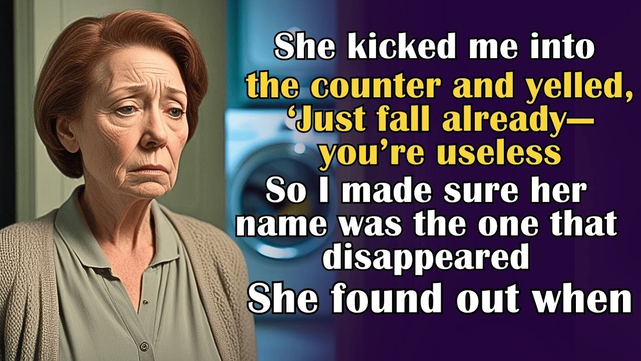 My Daughter in Law Kicked Me During an Argument and Said, ‘Fall Already!’ — So I Let Her Fall Off