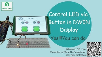 Customer project: Control LED in display with Arduino