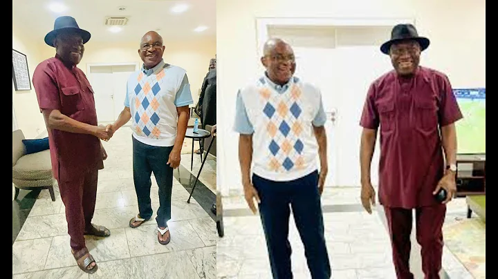 2027: Goodluck Jonathan meets ADC Chairman, David Mark