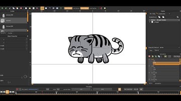 Spriter Pro SCML | Idle - Running - Walking Cat Game Character