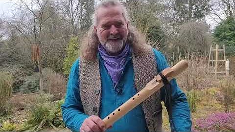 western Red Cedar Flute in the key of F#
