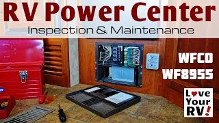 RV Power Center Inspection and Maintenance WFCO WF8955
