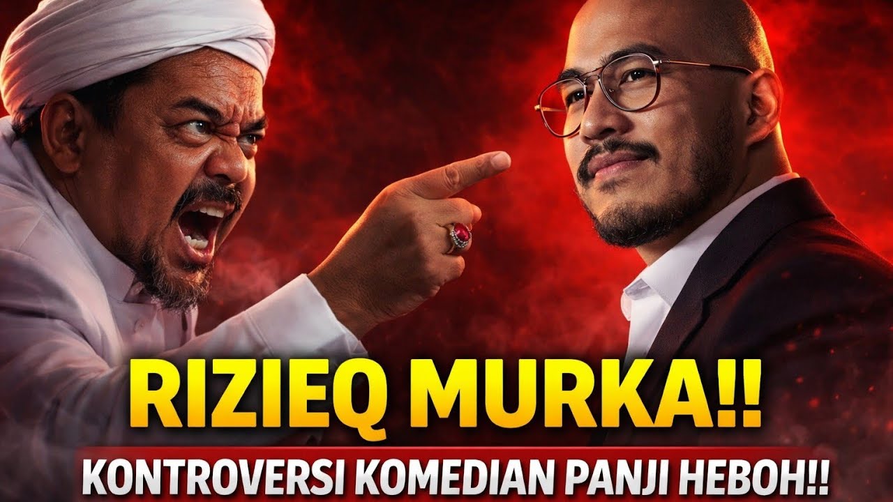 HABIB RIZIEQ MURKA!! KONTROVERSI KOMEDIAN PANJI HEBOH... 